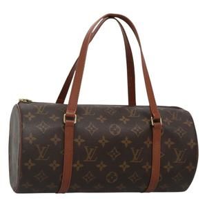 LOUIS VUITTON Monogram Papillon 30 Hand Bag M51385 LV Auth 128987